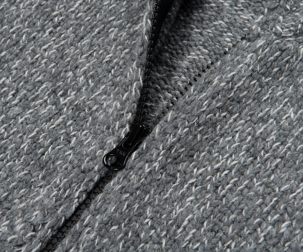 Stone Island Silver Full Zip Cardigan