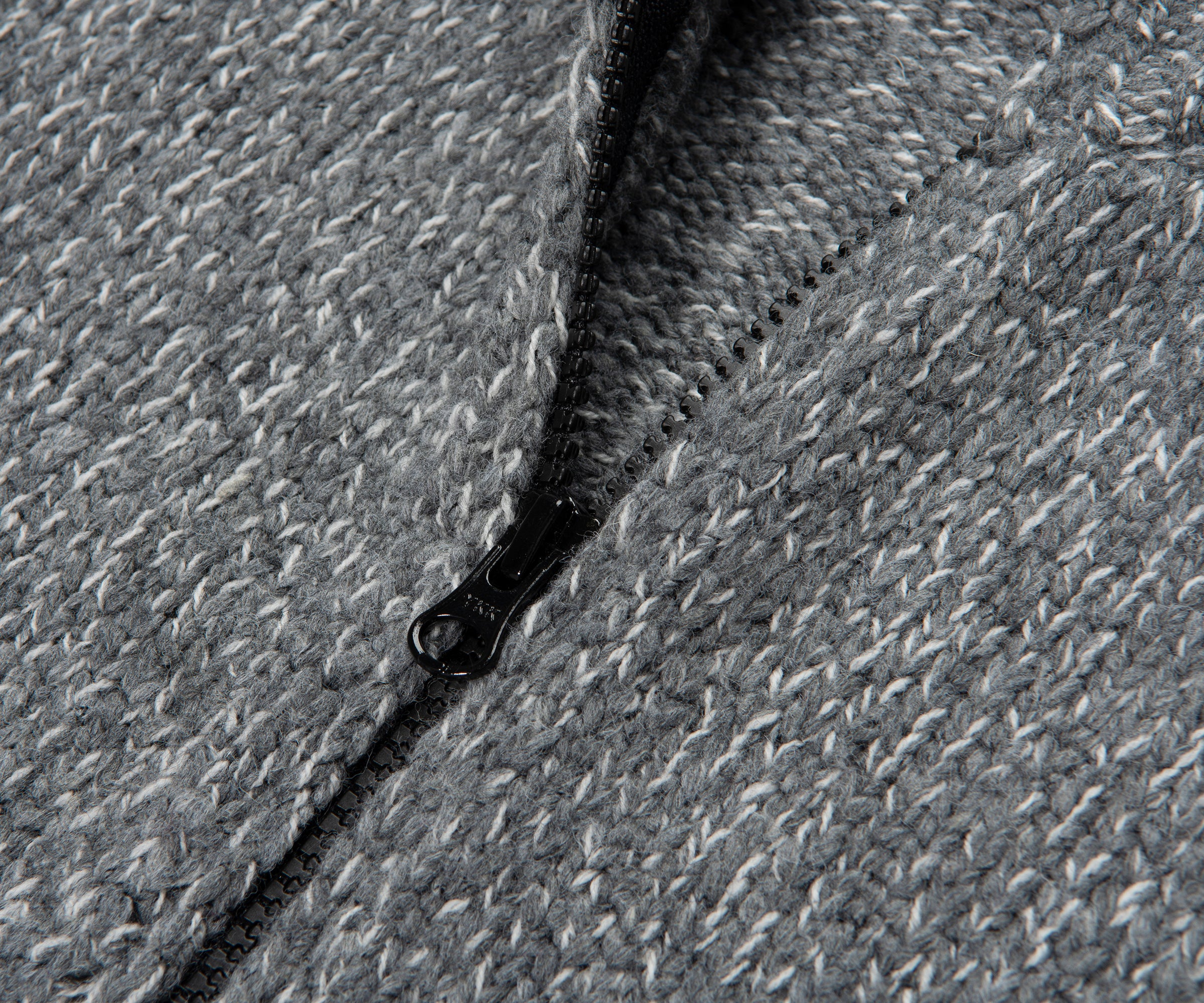 Stone Island Silver Full Zip Cardigan