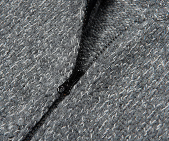 Stone Island Silver Full Zip Cardigan