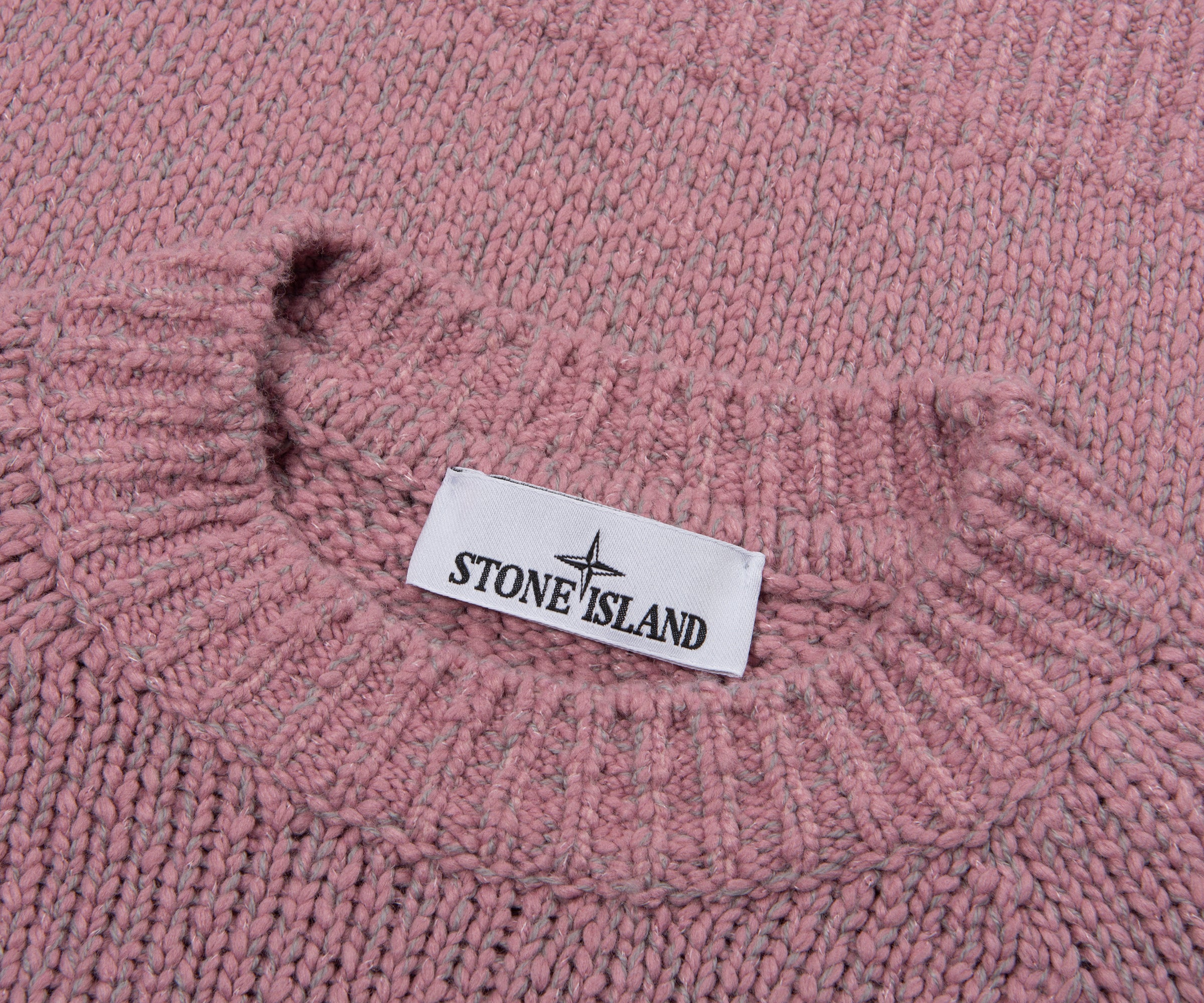 Stone Island Rose Chunky Knitted Sweater