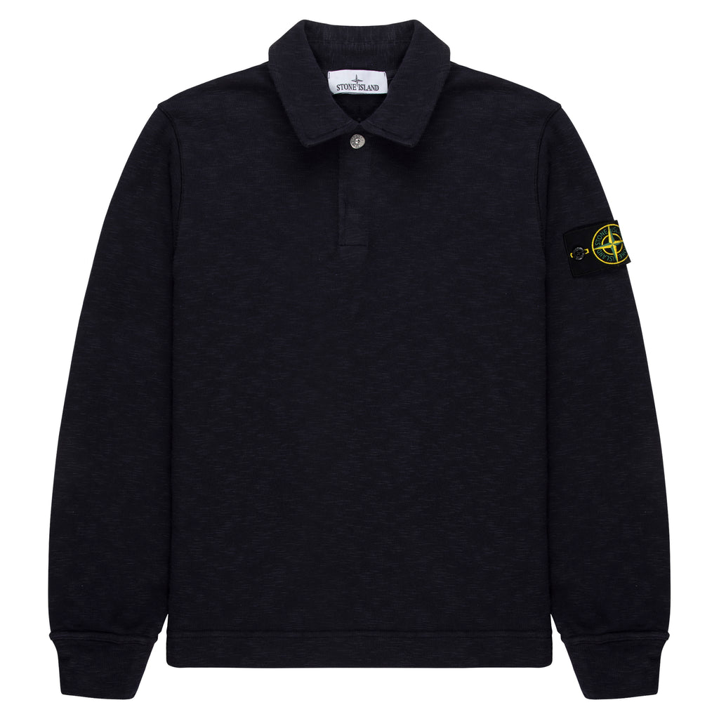 Stone Island Purple Flecked Rugby Shirt
