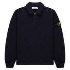 Stone Island Purple Flecked Rugby Shirt