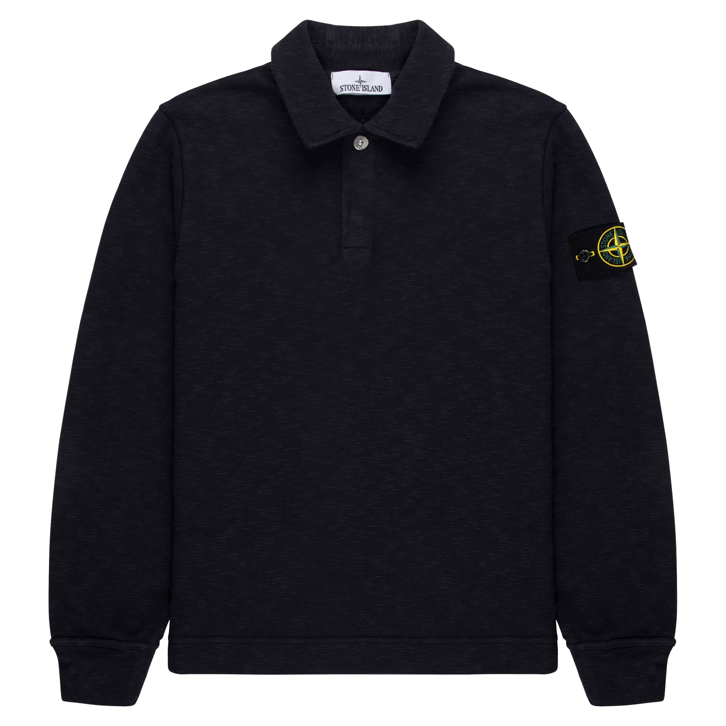 Stone Island Purple Flecked Rugby Shirt