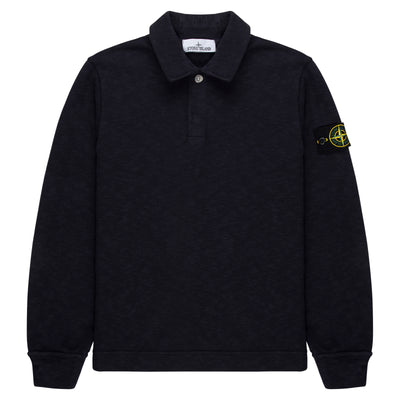 Stone Island Purple Flecked Rugby Shirt