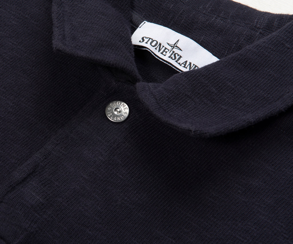 Stone Island Purple Flecked Rugby Shirt