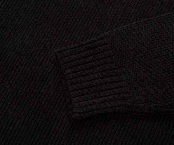 C.P. Company Grey/Brown Knit Crew Neck Sweater