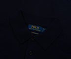 Ralph Lauren Navy Merino Wool LS Polo