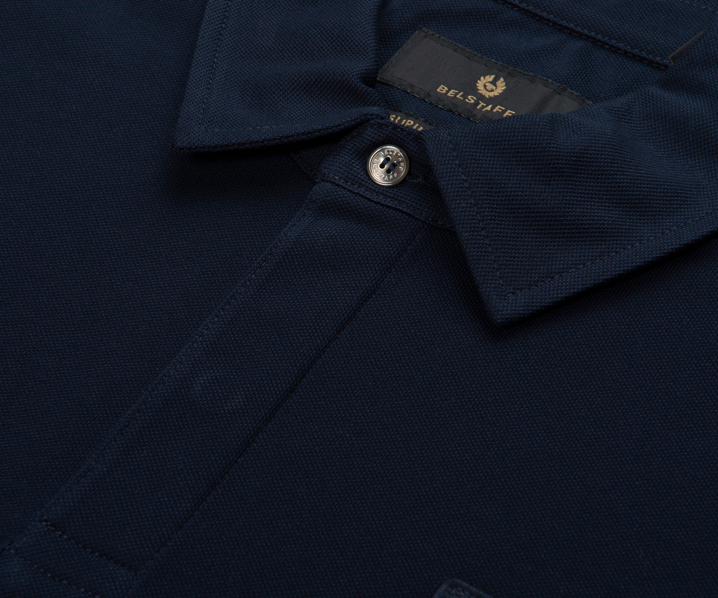 Belstaff Dark Ink Curator Polo Shirt