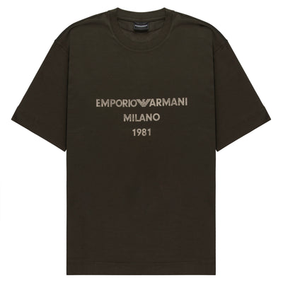 Emporio Armani Khaki Milano T-Shirt