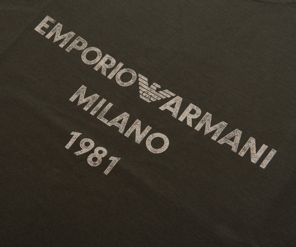 Emporio Armani Khaki Milano T-Shirt