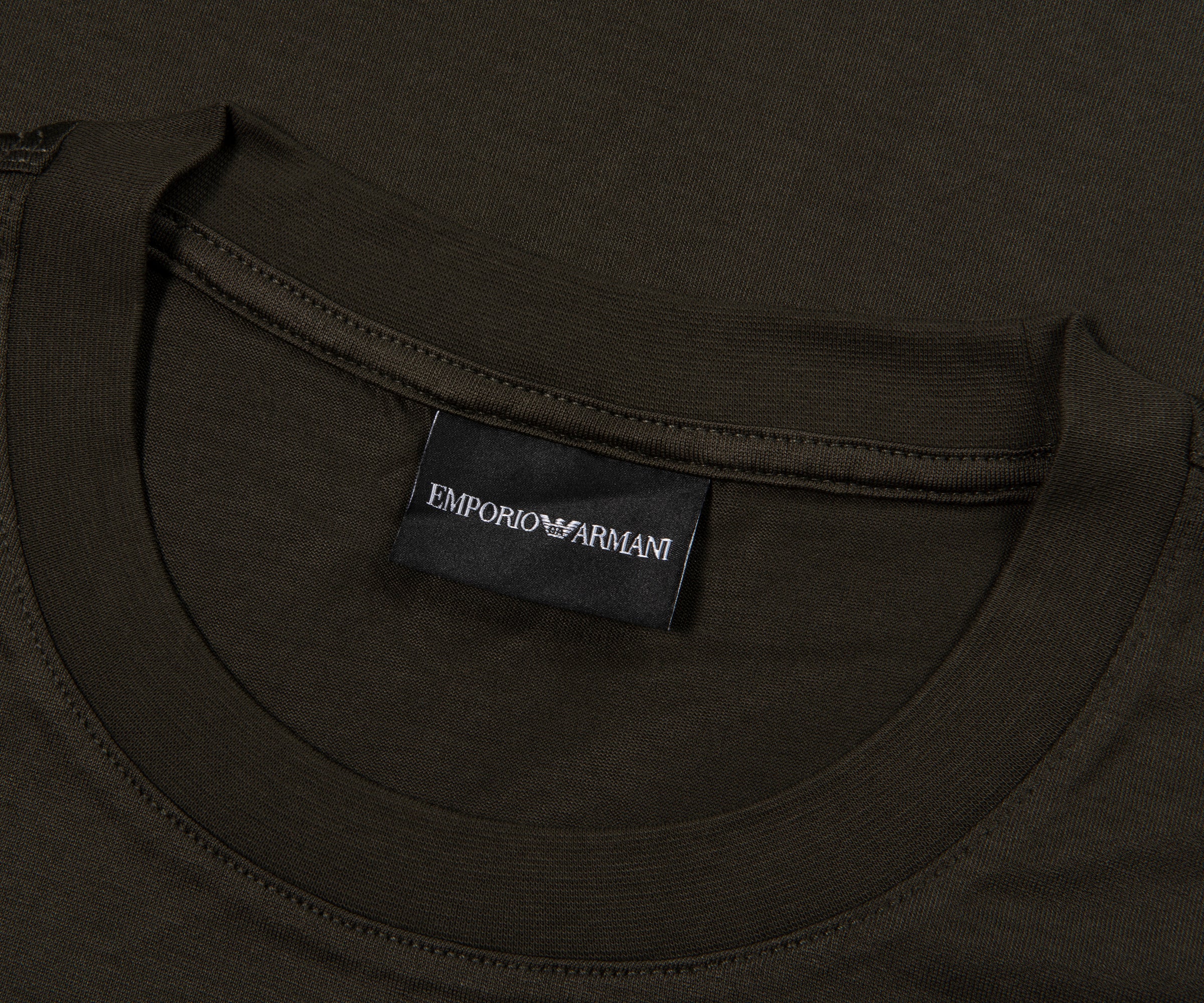 Emporio Armani Khaki Milano T-Shirt