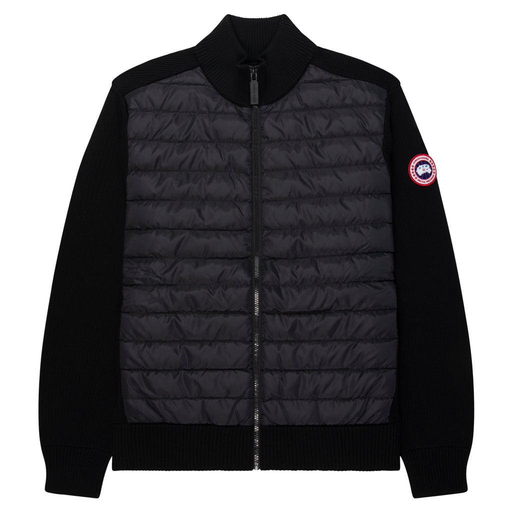 Canada Goose Black Hybridge Knit Jacket
