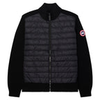 Canada Goose Black Hybridge Knit Jacket