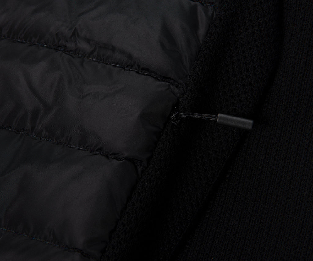Canada Goose Black Hybridge Knit Jacket
