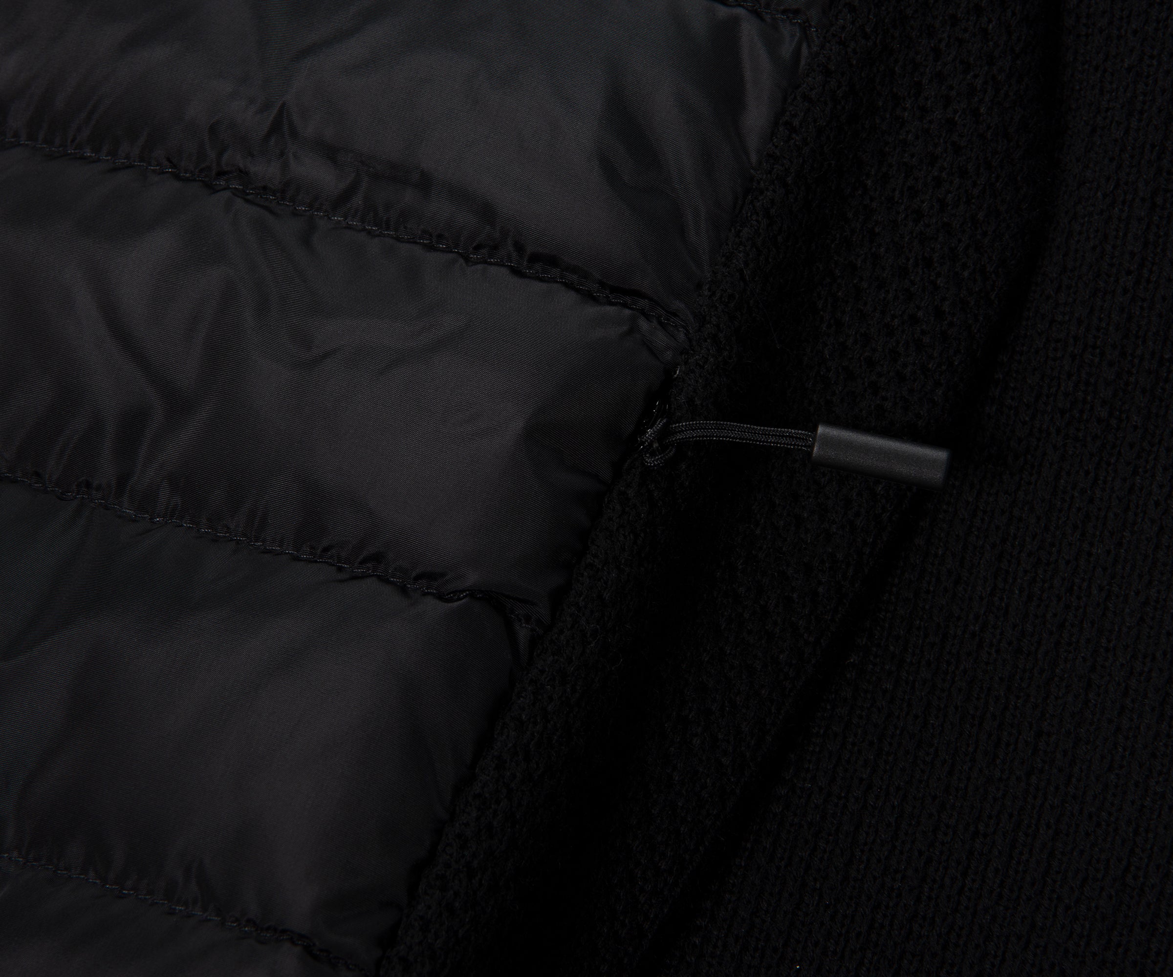 Canada Goose Black Hybridge Knit Jacket