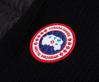 Canada Goose Black Hybridge Knit Jacket