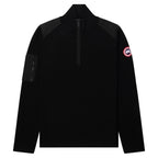 Canada Goose Black Stormont 1/4 Zip Sweater