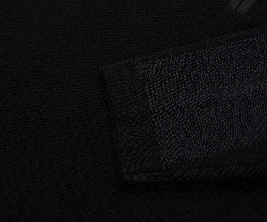 Canada Goose Black Stormont 1/4 Zip Sweater