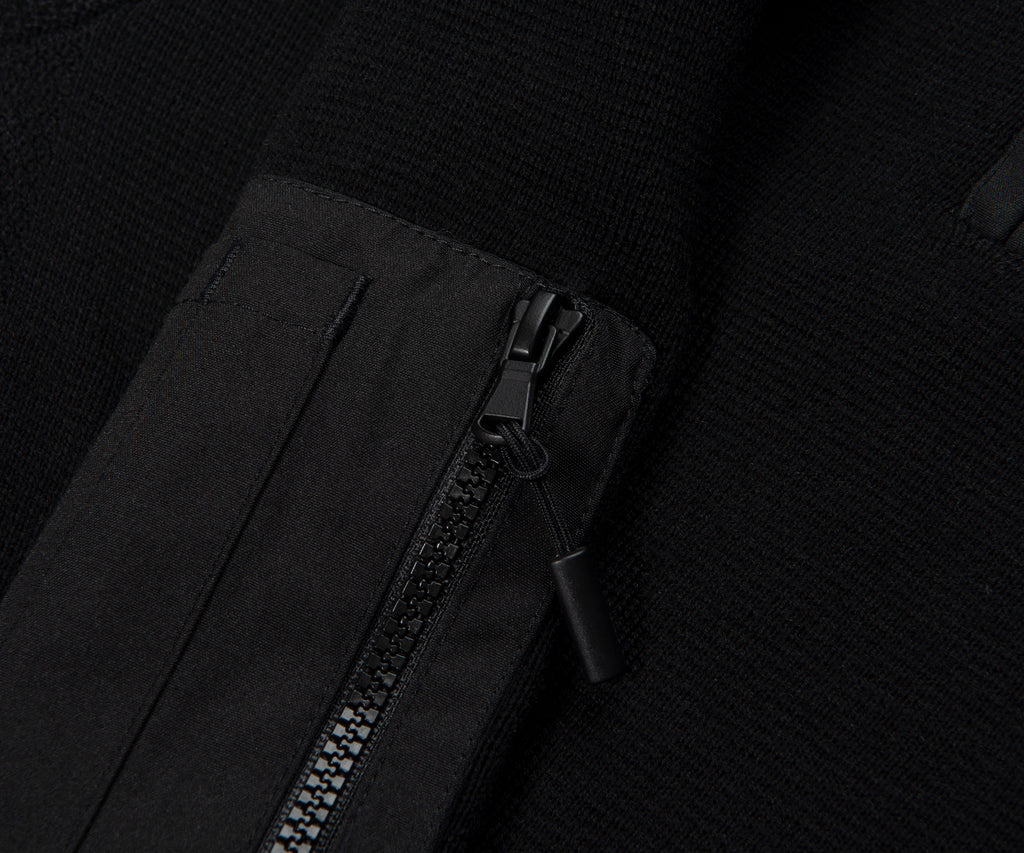 Canada Goose Black Stormont 1/4 Zip Sweater