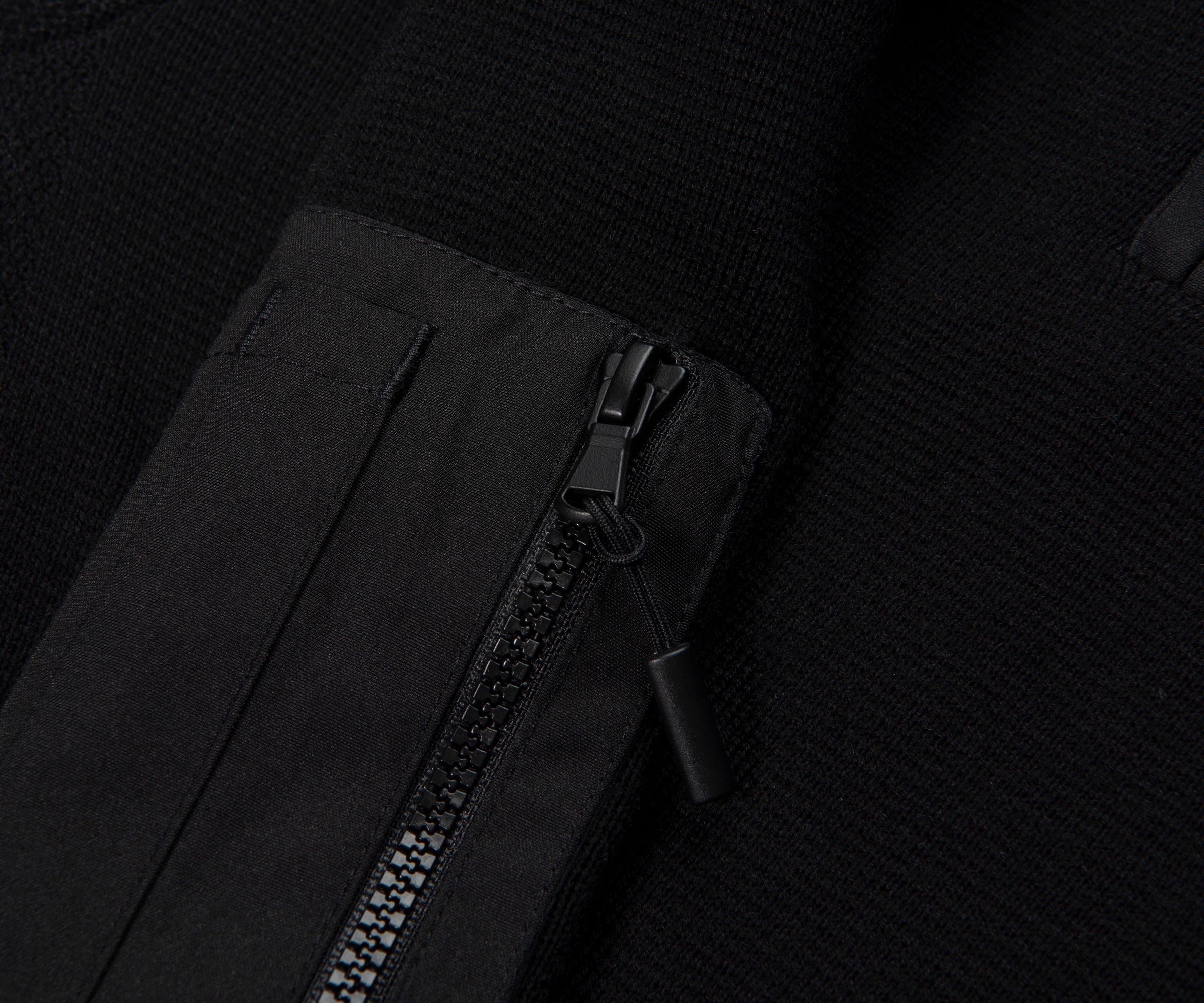 Canada Goose Black Stormont 1/4 Zip Sweater