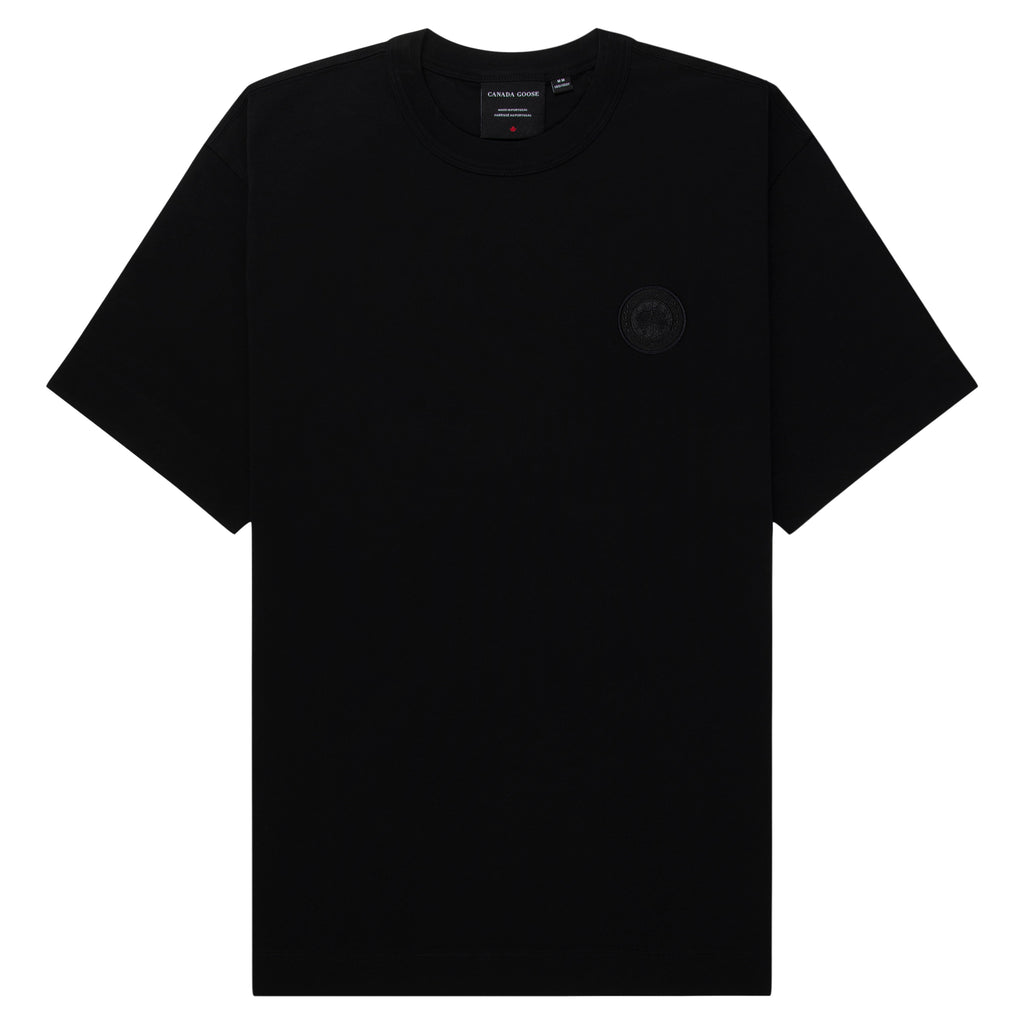 Canada Goose Black Gladstone Relaxed T-Shirt