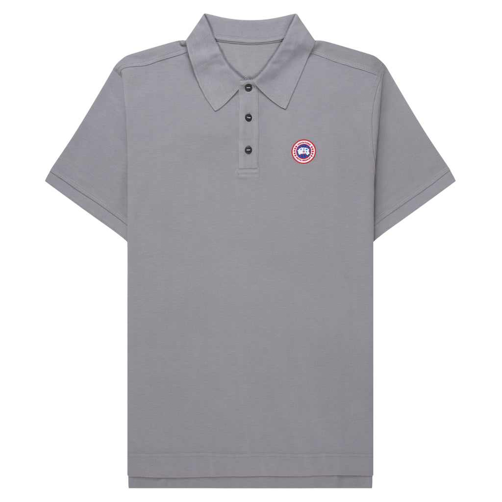 Canada Goose Grey Beckley Polo Shirt
