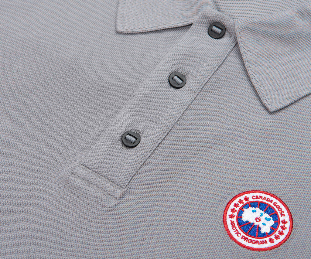 Canada Goose Grey Beckley Polo Shirt