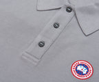 Canada Goose Grey Beckley Polo Shirt