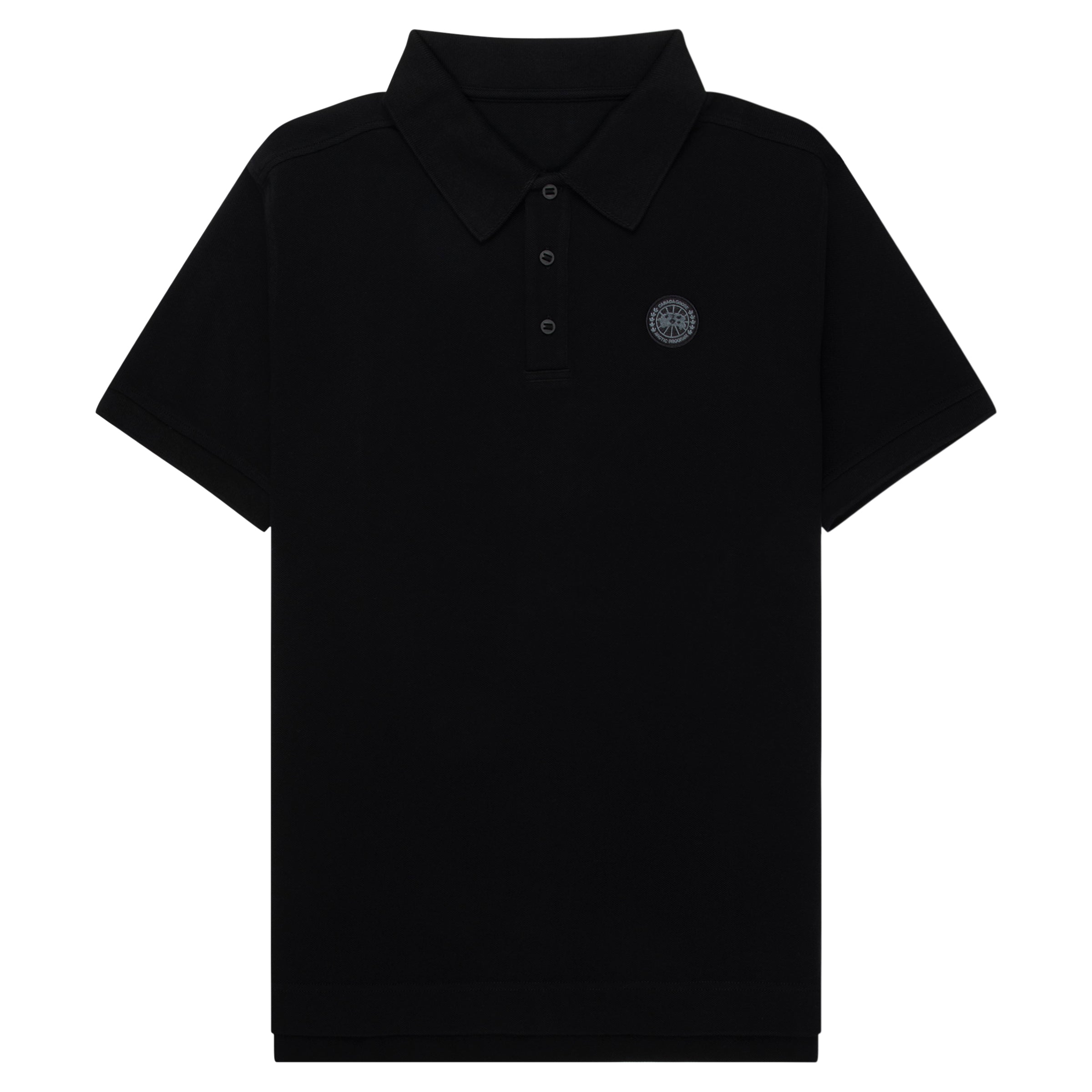 Canada Goose Black Beckley Polo Shirt