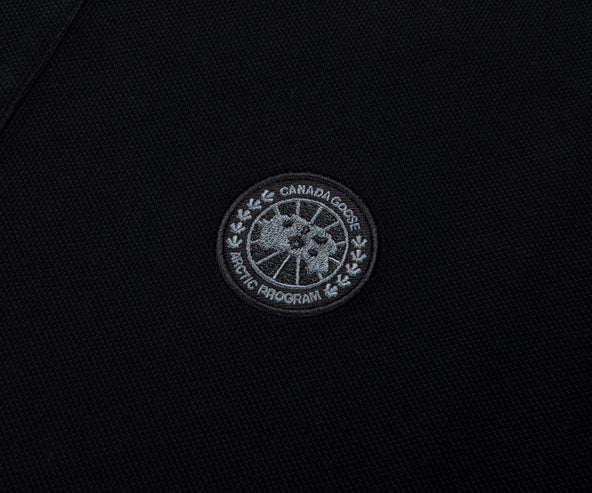 Canada Goose Black Bekcley Polo Shirt