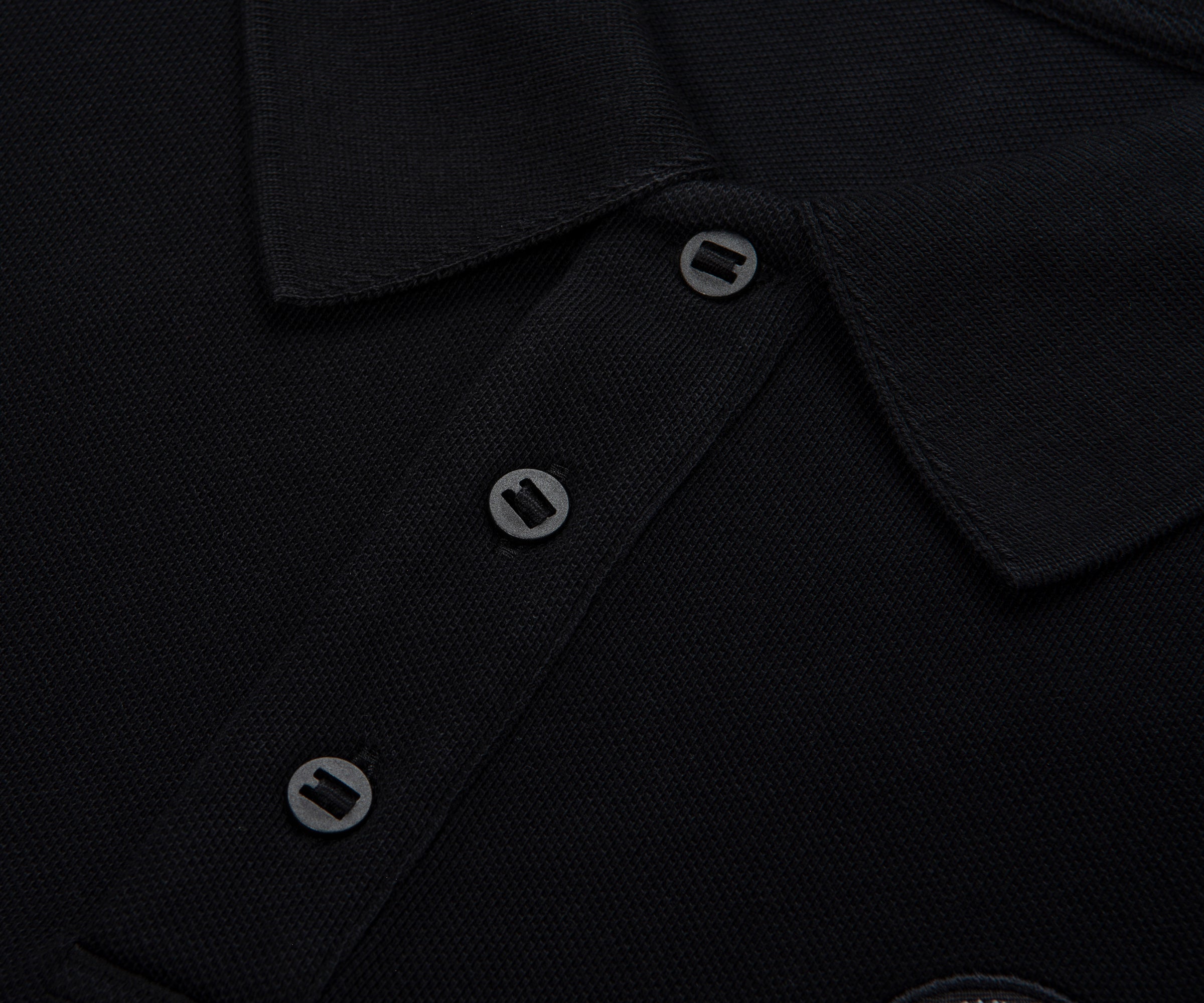 Canada Goose Black Beckley Polo Shirt