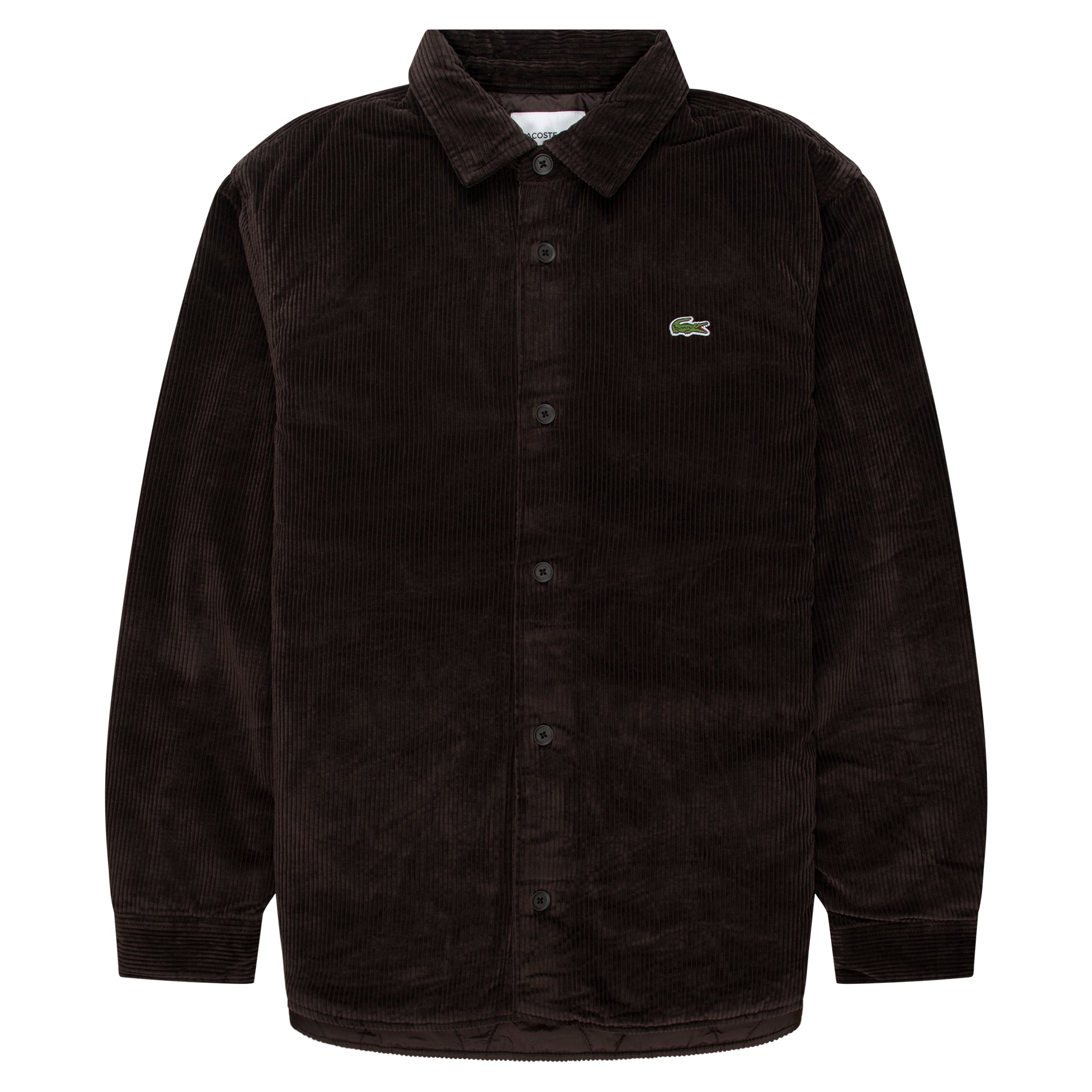 Lacoste Brown Cord Overshirt