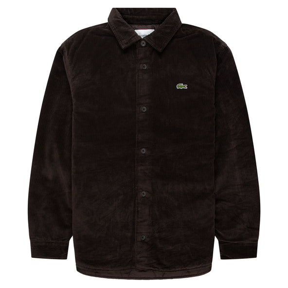 Lacoste Brown Cord Overshirt