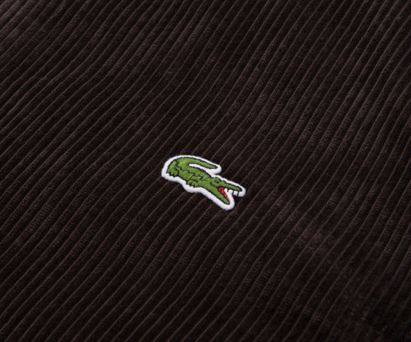 Lacoste Brown Cord Overshirt