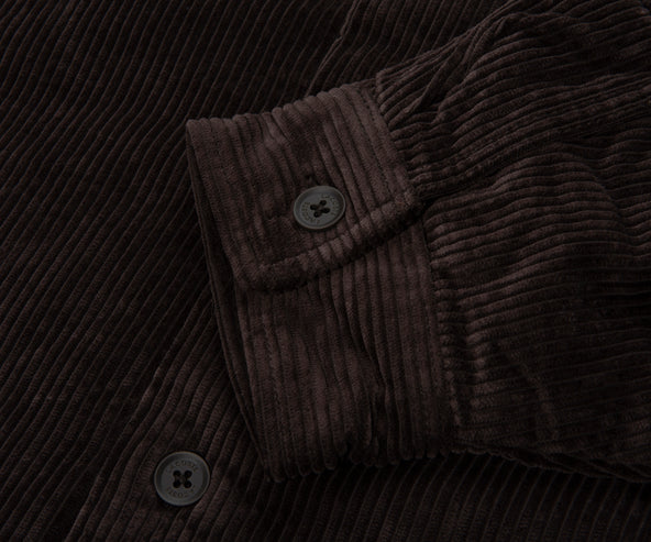 Lacoste Brown Cord Overshirt