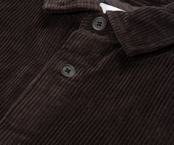 Lacoste Brown Cord Overshirt