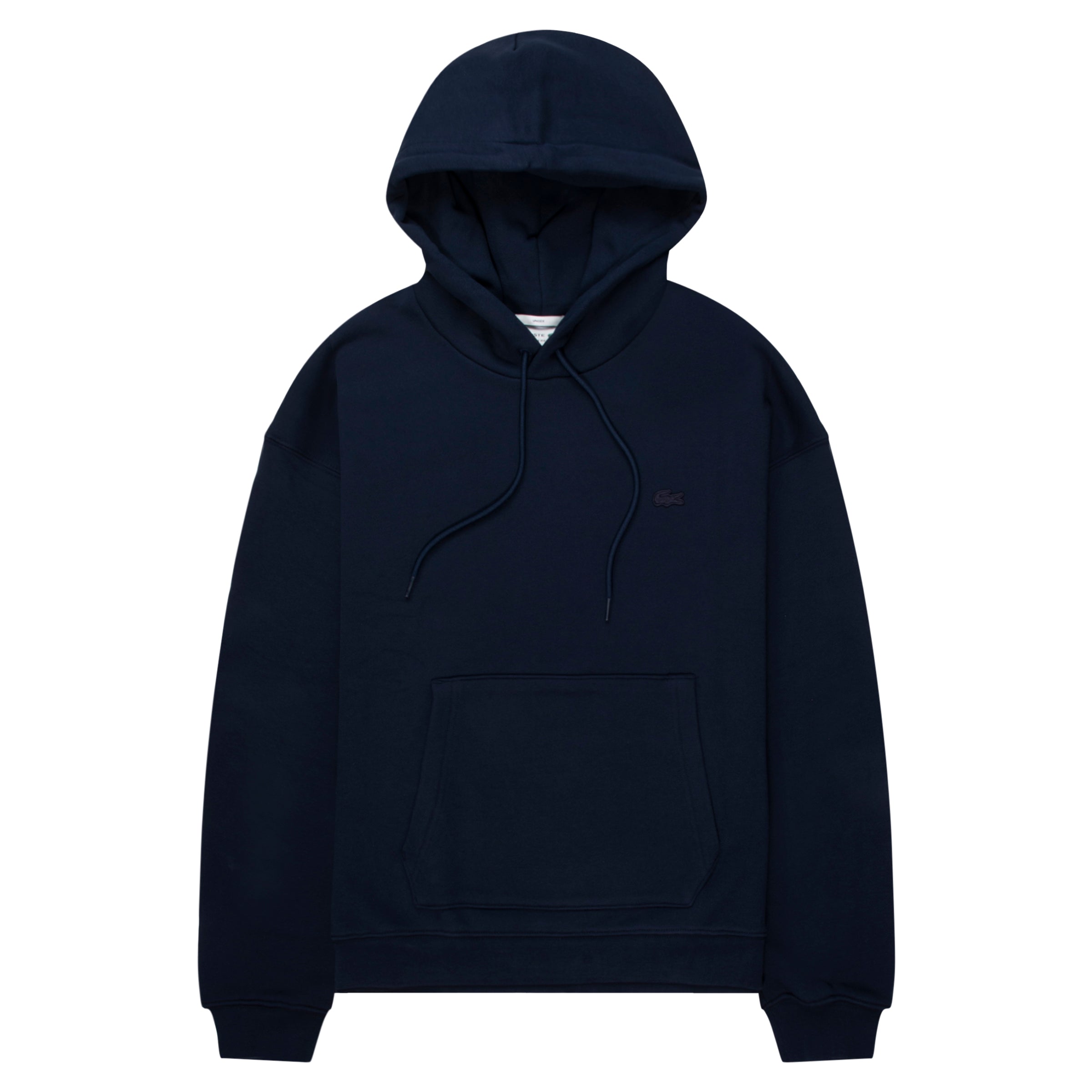 Lacoste Navy Heavy Fleece Hoodie