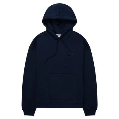 Lacoste Navy Heavy Fleece Hoodie