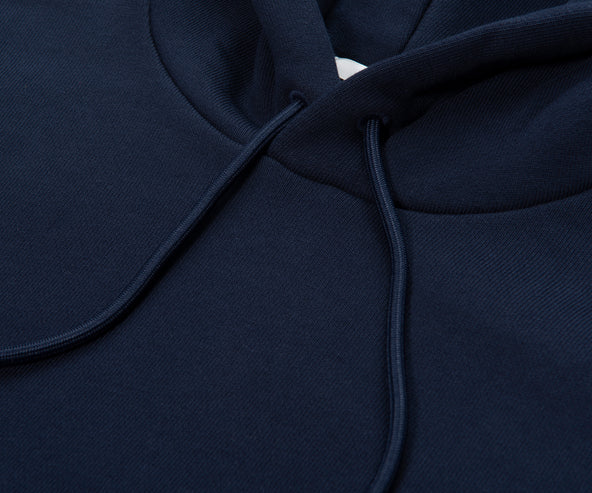 Lacoste Navy Heavy Fleece Hoodie
