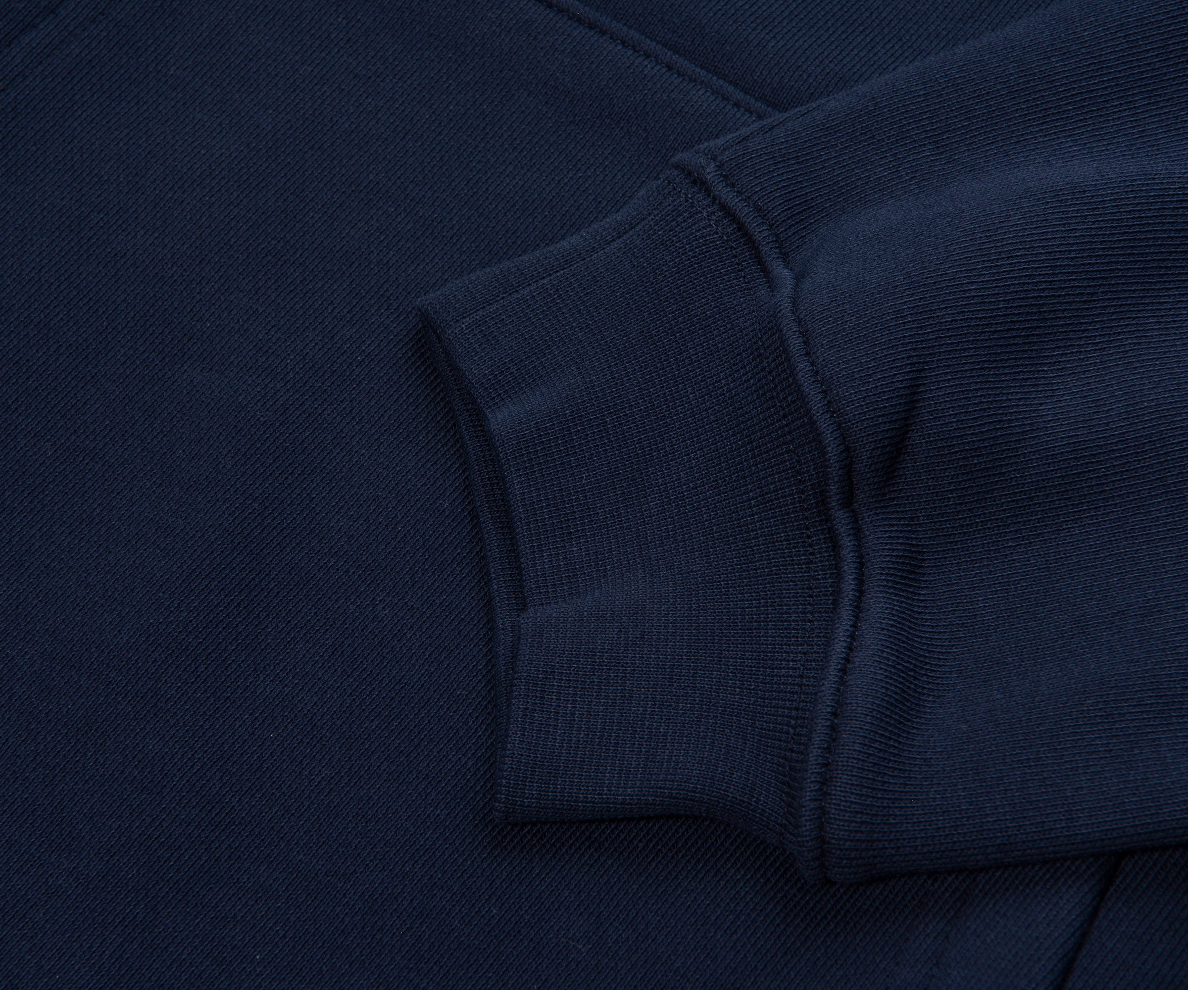 Lacoste Navy Heavy Fleece Hoodie