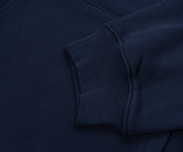 Lacoste Navy Heavy Fleece Hoodie