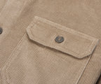 Paul & Shark Sand Thin Cord Overshirt