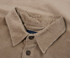 Paul & Shark Sand Thin Cord Overshirt