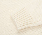 Paul & Shark Cream Woolen Knitted Sweater