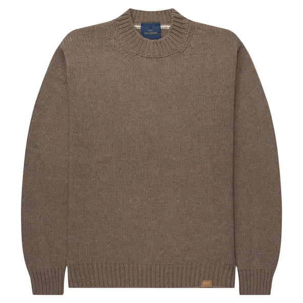 Paul & Shark Brown Woolen Knitted Sweater
