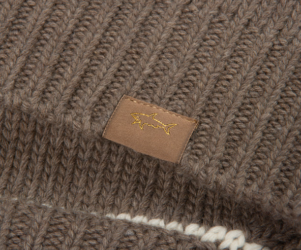 Paul & Shark Brown Woolen Knitted Sweater