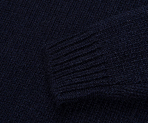 Paul & Shark Navy Woolen Knitted Sweater