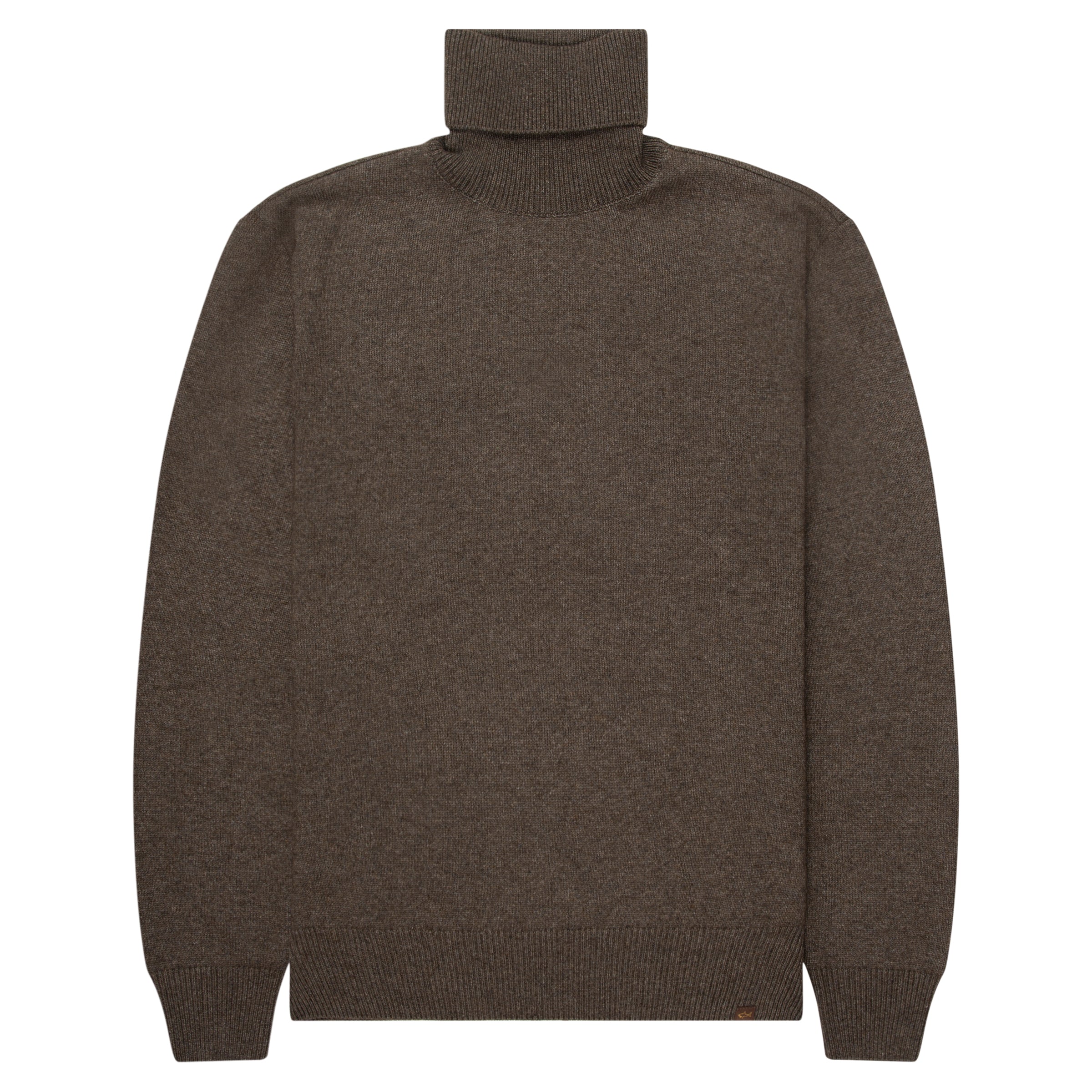 Paul & Shark Brown Knitted Roll Neck