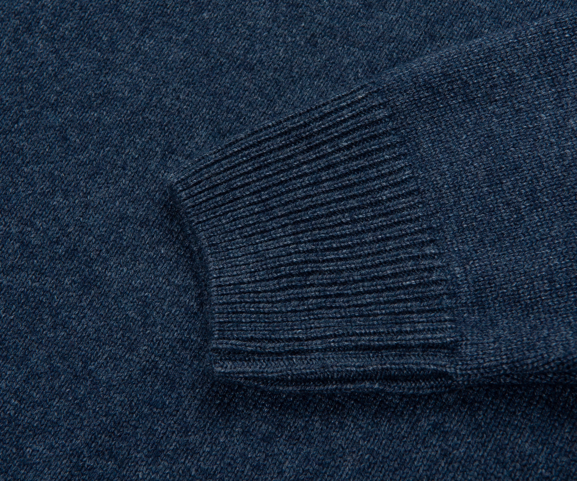 Paul & Shark Blue Knitted Roll Neck