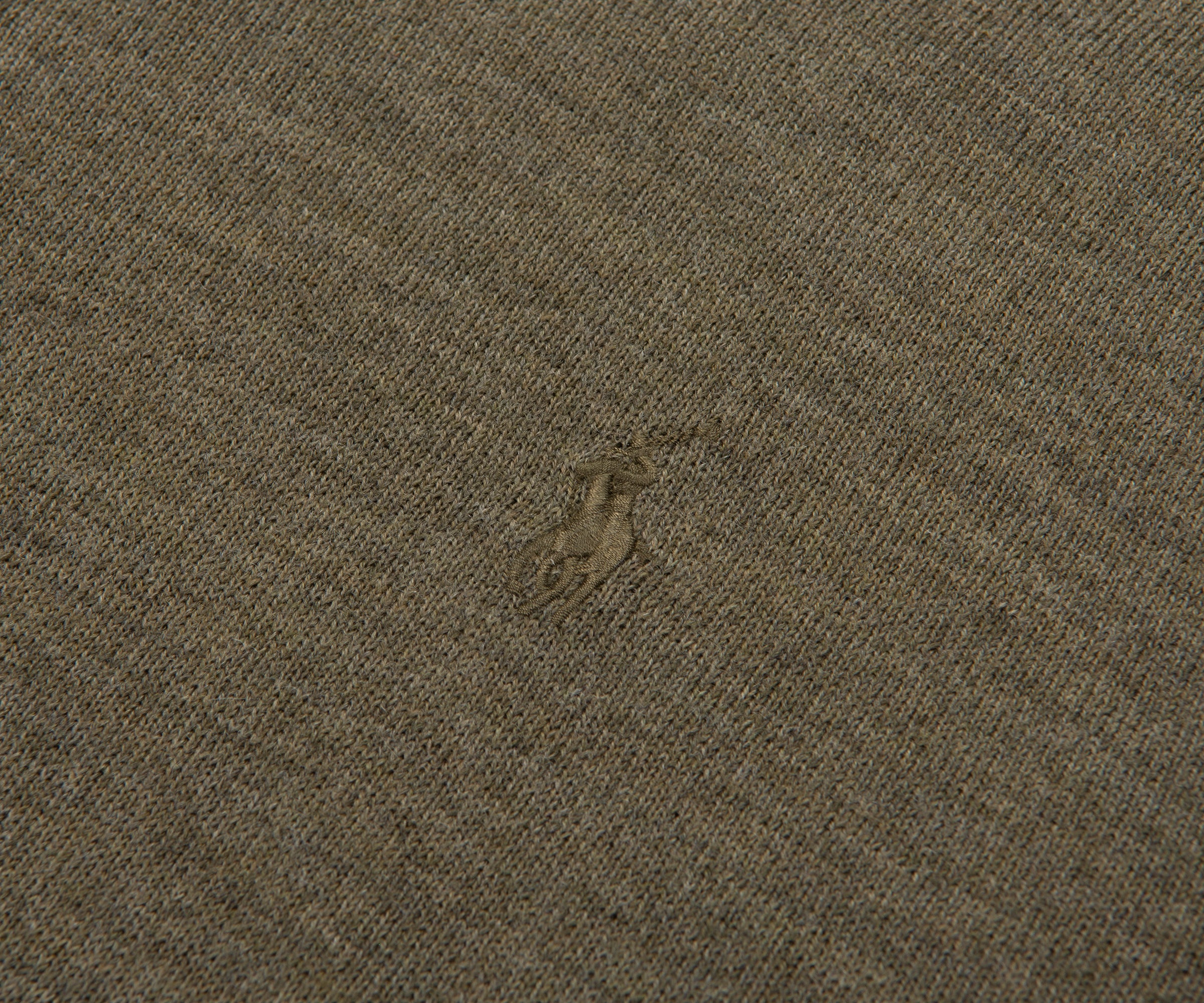 Ralph Lauren Green Merino Wool L/S Polo